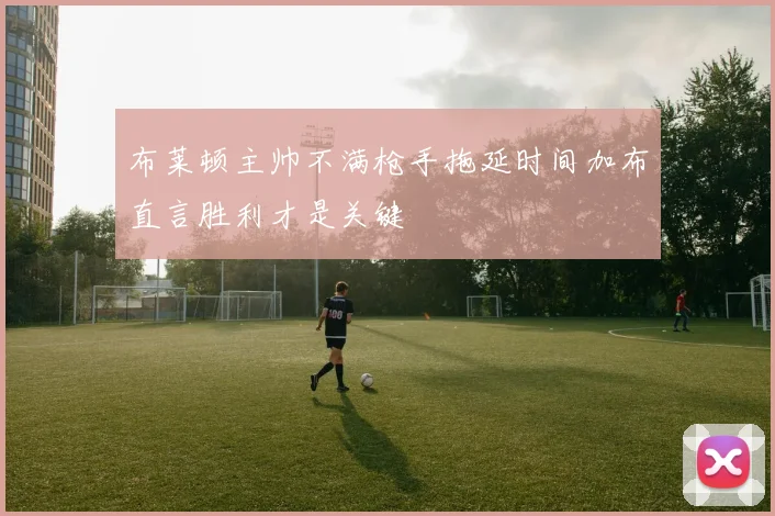 布莱顿主帅不满枪手拖延时间加布直言胜利才是关键